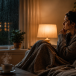 peaceful bedroom atmosphere for prayer and anxiety relief during stressful moments